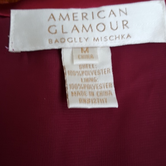 American Glamour Badgley Mischka sleeveless blouse - Picture 2 of 5